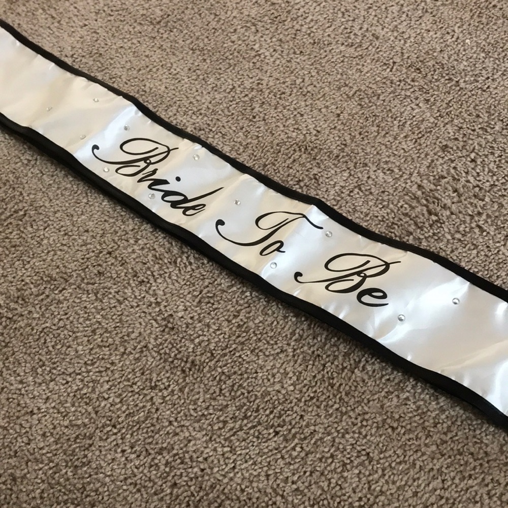 Bride to be Sash